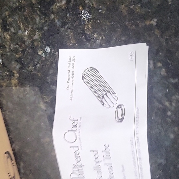 Vintage Pamper Chef Scalloped Bread Tube With Box and Instructions - Picture 4 of 8